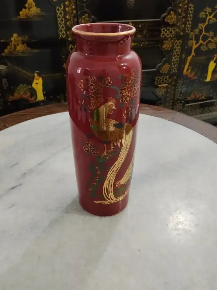 Vas porselen Jepang antik mulus murah