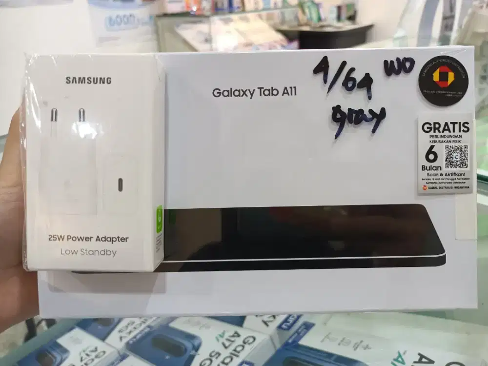 Samsung Tab A11 Wifi Only 4/64 New Garansi Resmi Promo Bandung