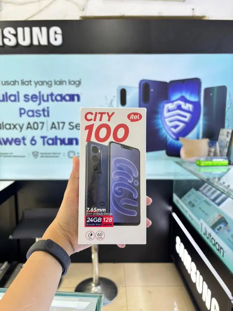 ITEL CITY 100 8/128 BARU RESMI GARANSI PROMO