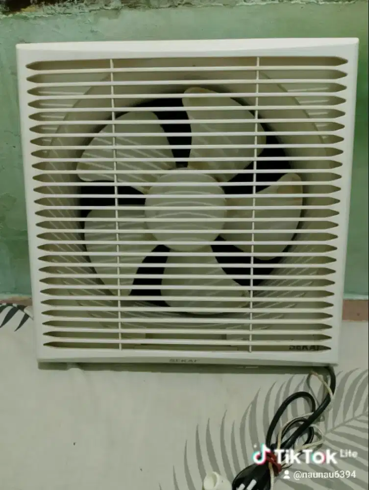 Exhaust dinding SEKAI 1 bulan pake