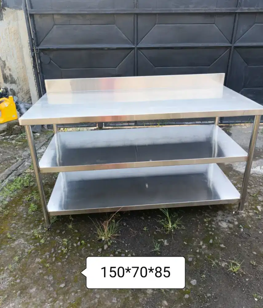 Meja prepare stenlis