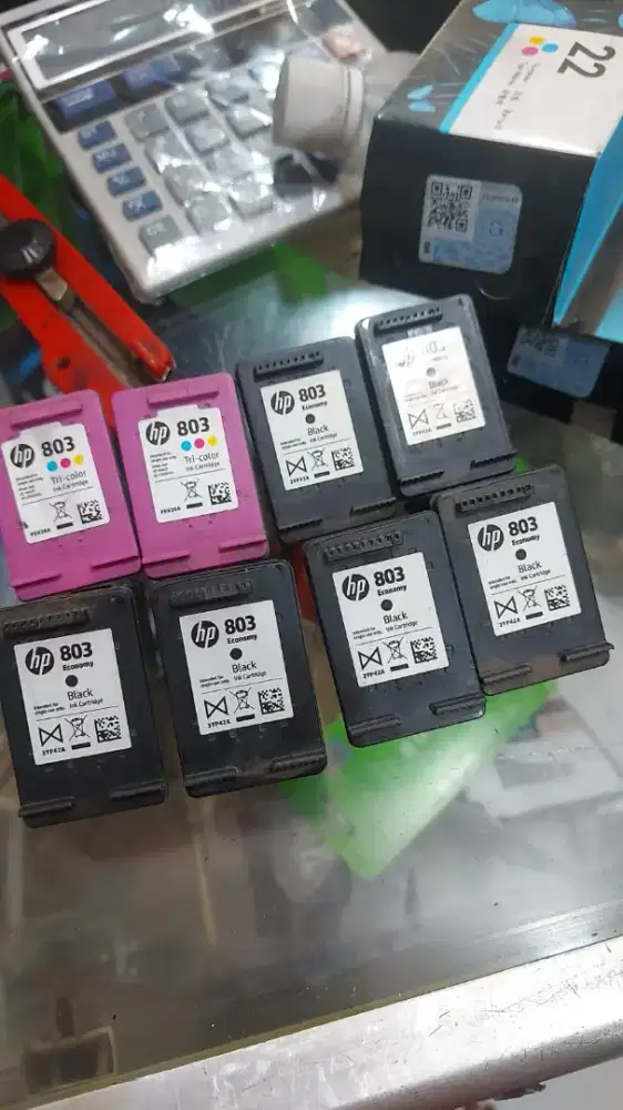 Terimah tinta cartridge printer bekas dan baru