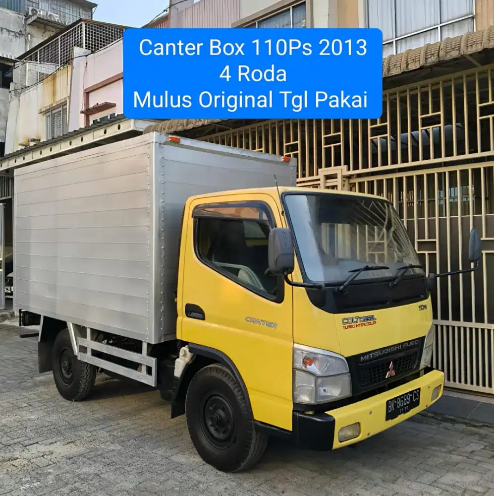 Colt Diesel 4 Roda Canter 2013 Box 110 Ps Original Sehat Terawat