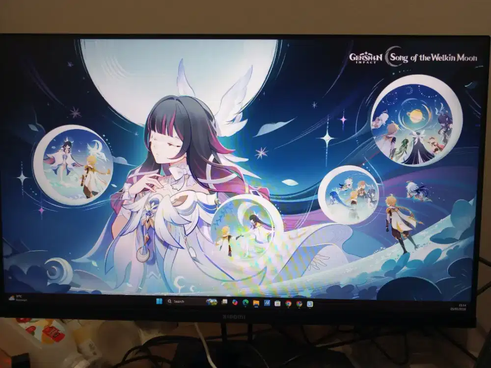 Monitor Xiaomi G24i bekas