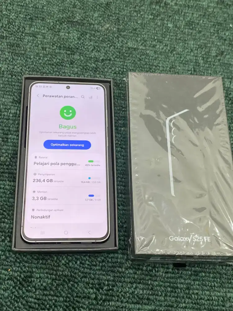 Samsung s 25FE 8/256 resmi sein