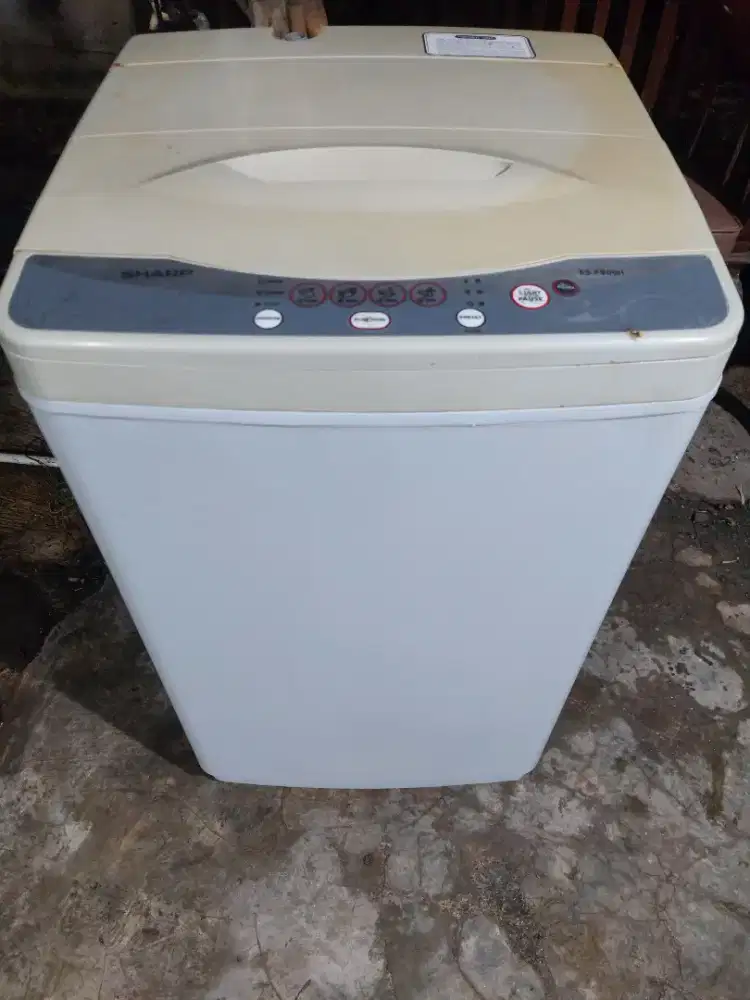 Mesin Otomatis Sharp kapasitas 8kg Normal fungsi full otomatis