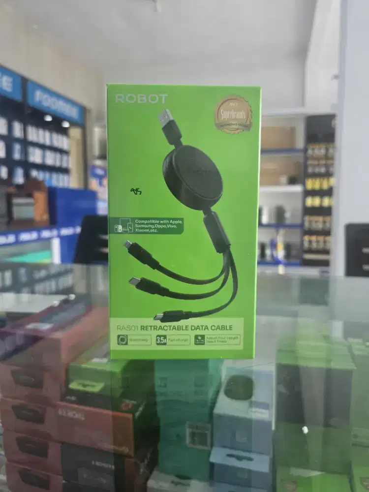 KABEL DATA RETRACTABLE ROBOT RAS01