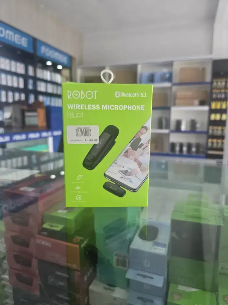 WIRELESS MICROPHONE ROBOT RS20