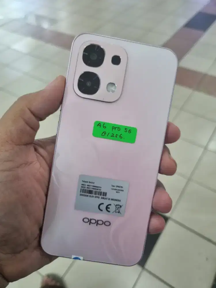Oppo A6 pro 8/256 lengkap murah