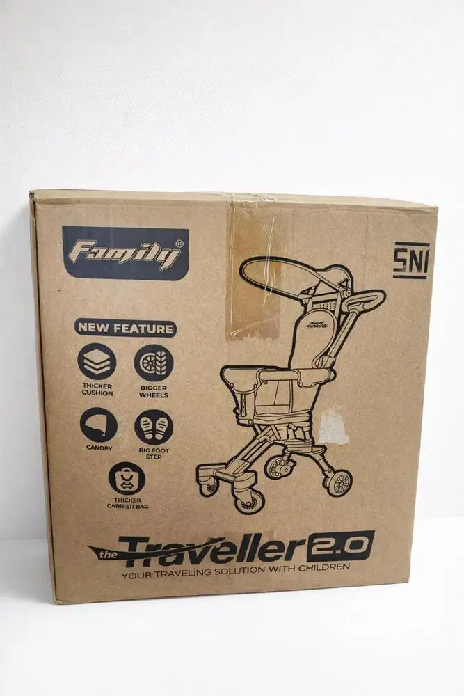 Stroller traveller family