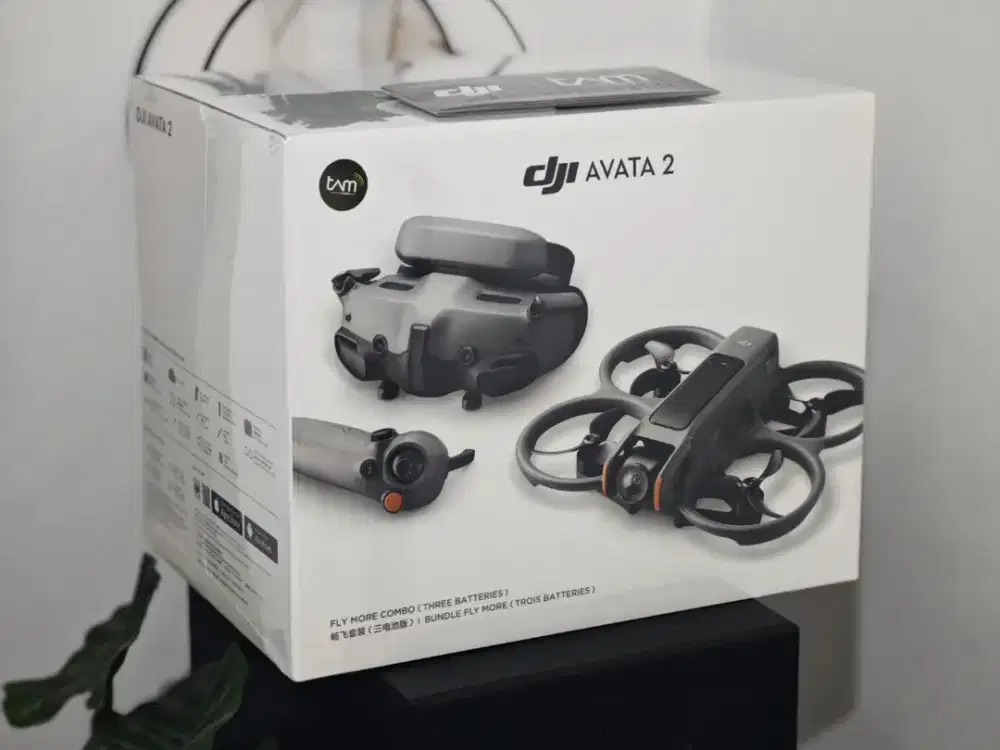 DJI AVATA 2 DRONE + 3 BATERAI + HUB NEW GARANSI RESMI 1 TH
