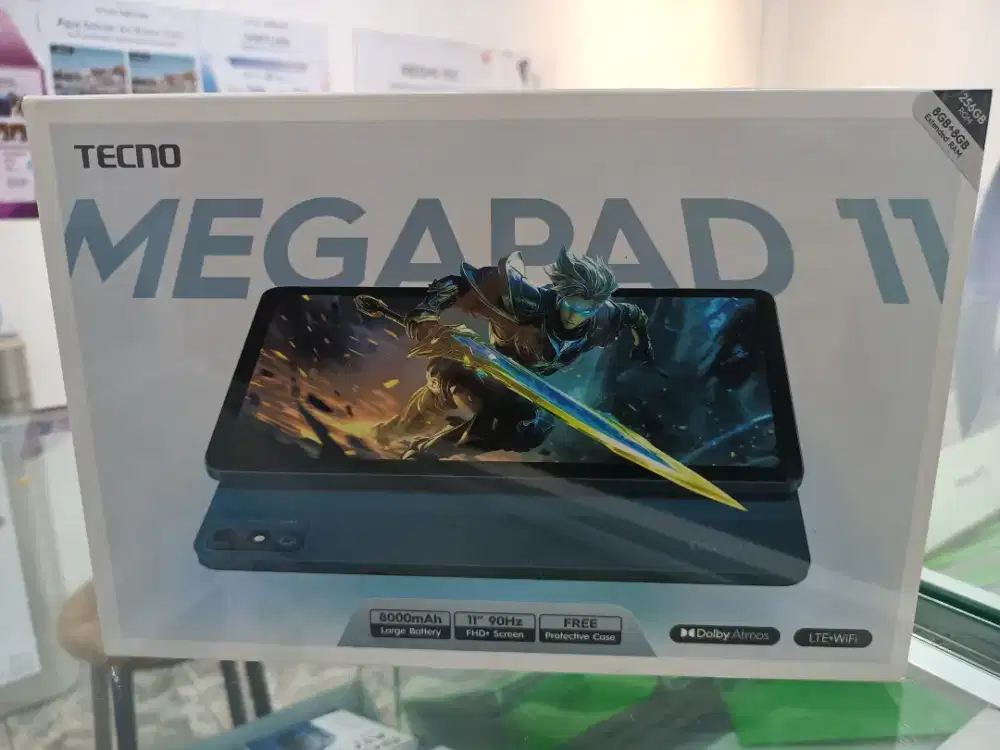 Tecno Mega Pad 11 8/256 New Garansi Resmi Promo Bandung