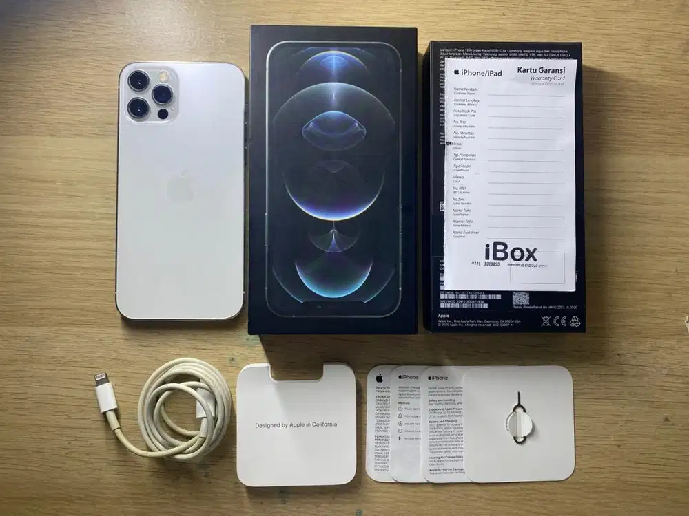 iphone 12 pro 128gb silver ibox