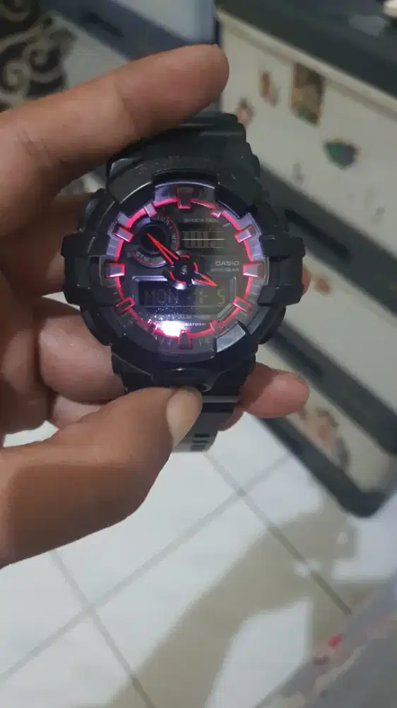Casio Gshock GA 700 SE (Red-Black) special Color 2nd