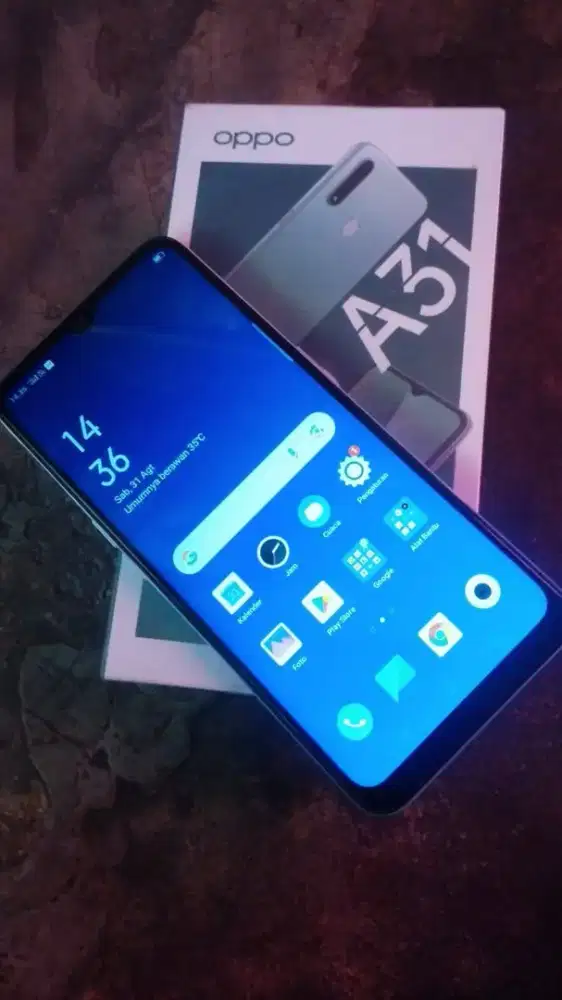 hp oppo a31 second