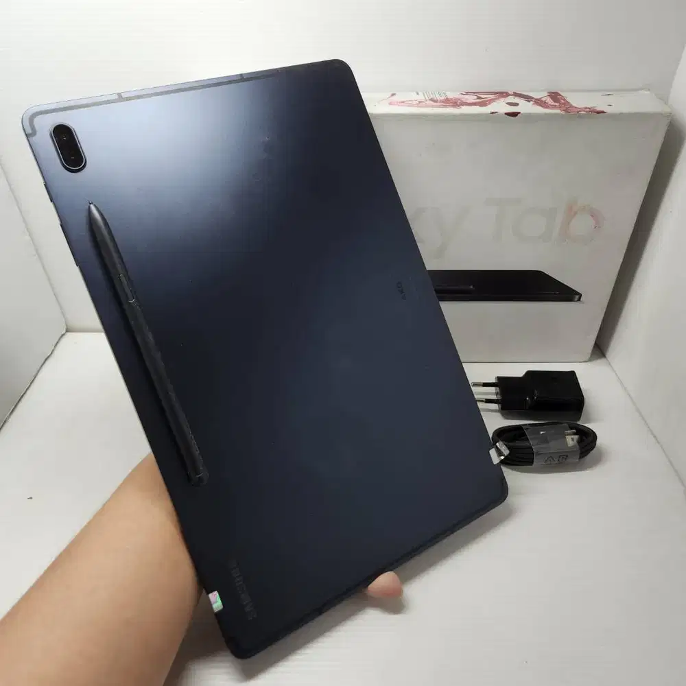 SAMSUNG GALAXY TAB S7 FE 5G 6/128 GREY SEIN NO MINUS SIAP PAKAI NO MIN