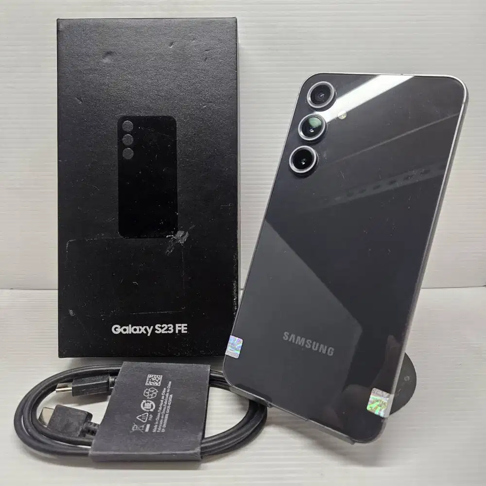 GRESS LIKE NEW 99.99% SAMSUNG GALAXY S23 FE 5G 8/128 GRAPHITE EX SEIN