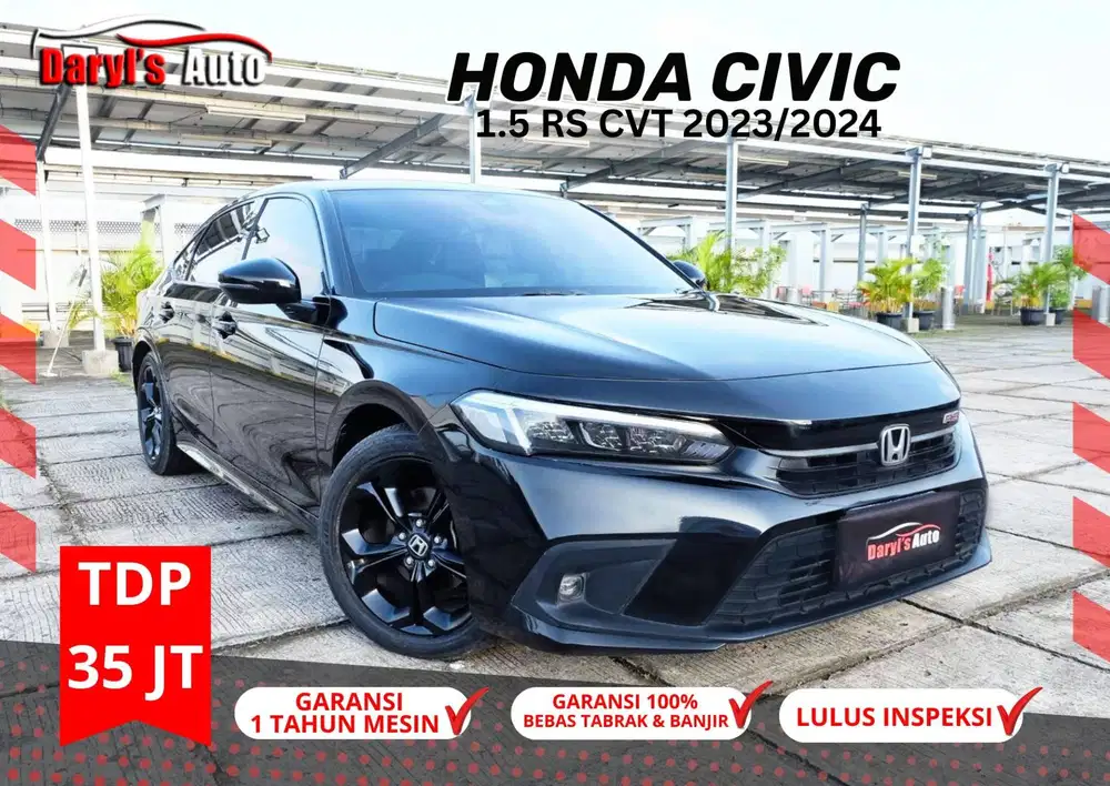 KM LOW 20rb 2024 Honda Civic 1.5 RS NEW Model  Tdp35jt