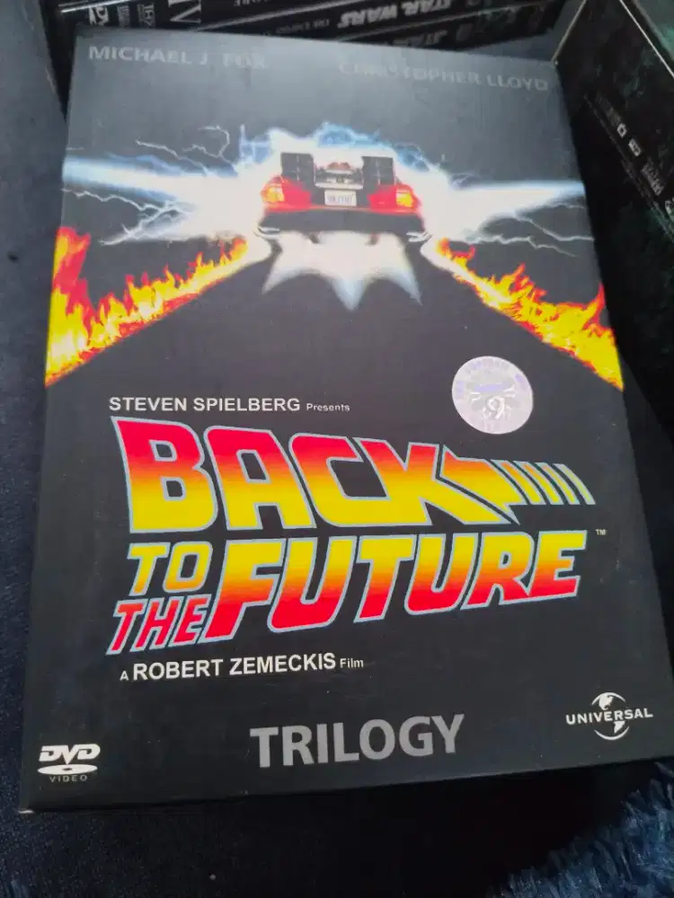 Kaset dvd kondisi bagus judul Back to The Future