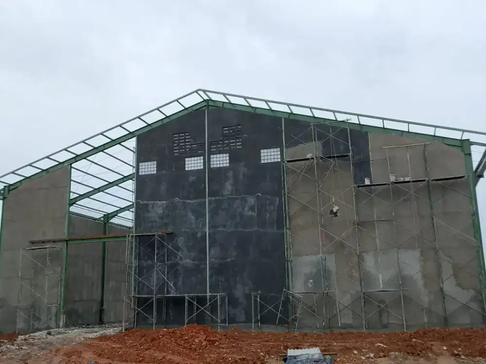 Gudang Bebas Banjir Akses Container di Bayur Lebak Wangi Tangerang