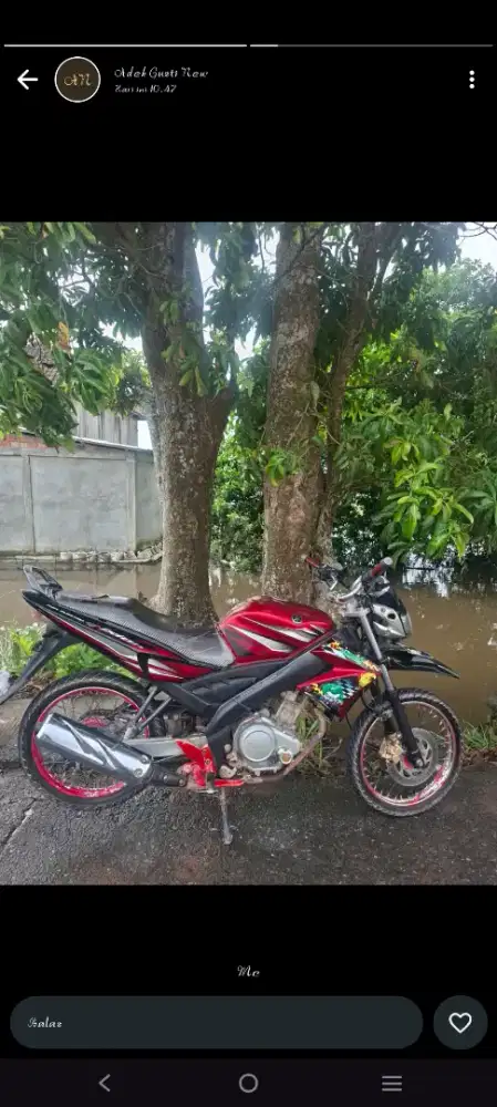 Yamaha vixion old 2012