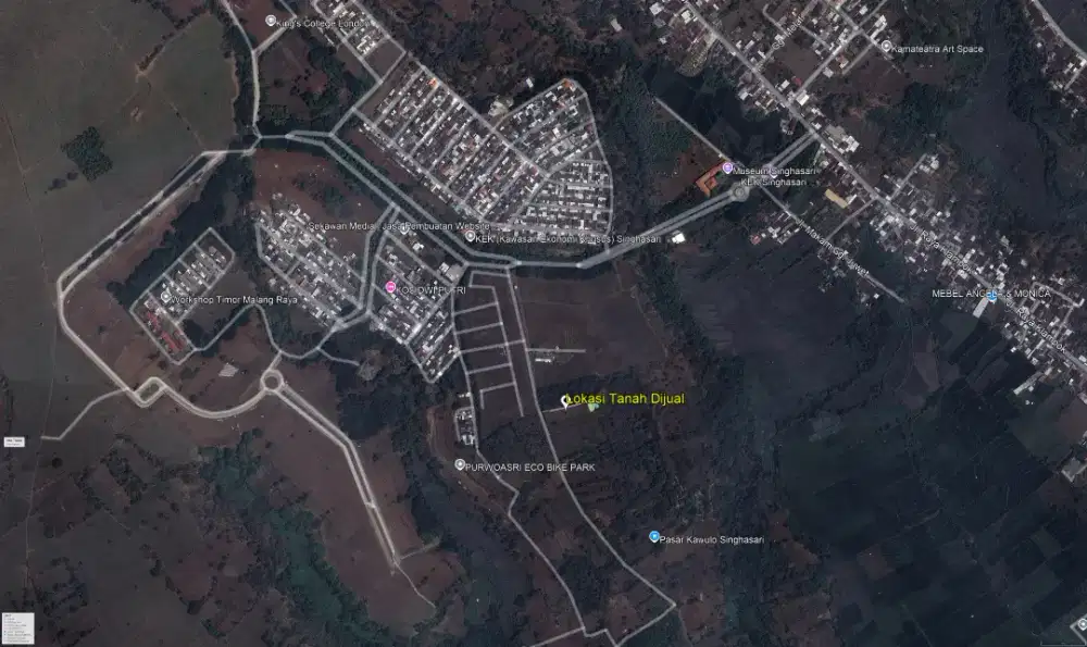 Dijual tanah 2 ukuran