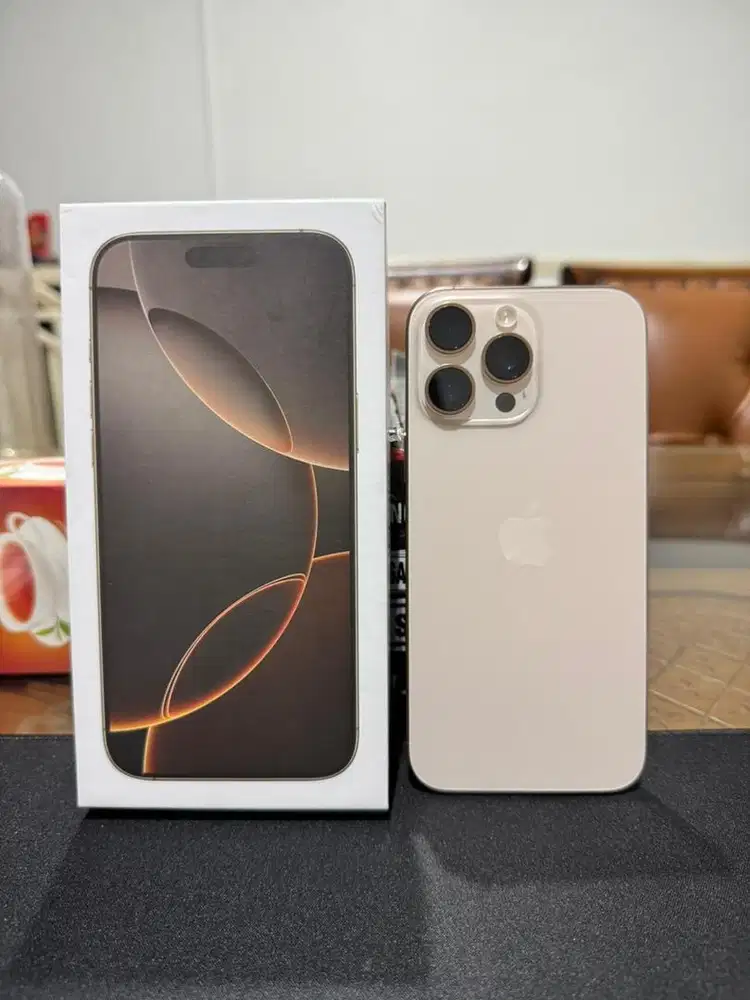 BISA TT IPHONE 16 promax 256 garansi on IBOX