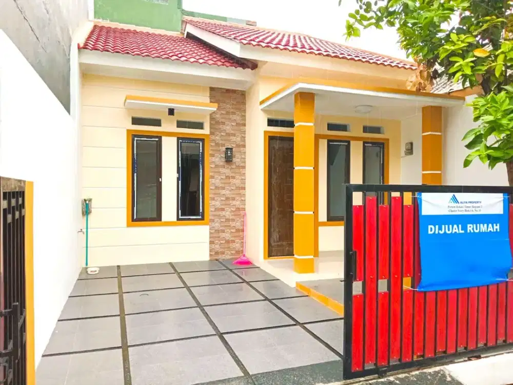 DIJUAL RUMAH MURAH MINIMALIS AKSES STRATEGIS DEKAT TOL/STASIUN DI BEKASI TIMUR REGENCY