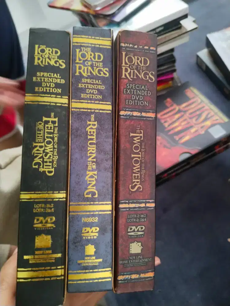 Kaset dvd original 3 paket The Lord Of The Ring
