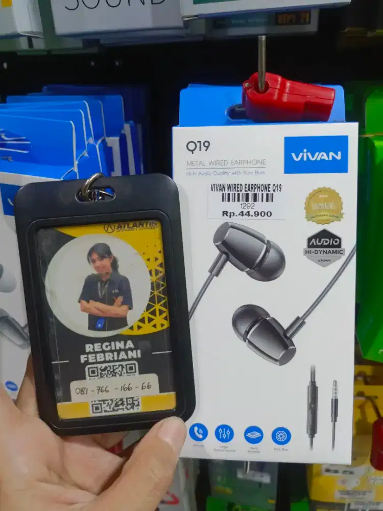 VIVAN WIRED EARPHONE Q19 | ATLANTIS DAHSYAT