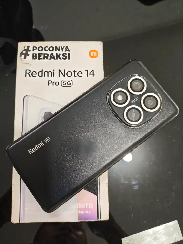 Xiaomi Redmi Note 14 Pro 5G 8/256 Gb Likenew98% Garansi OnApr26 bs TT