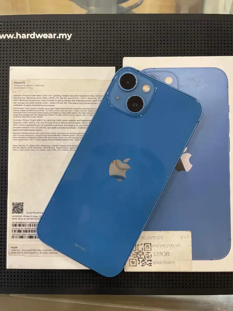 IP 13 128 digimap bh 84% ori full set no minus