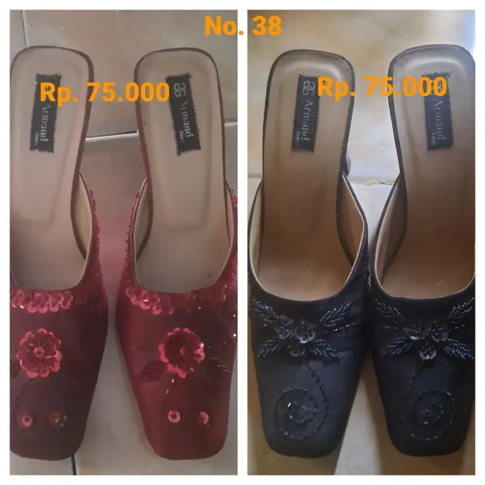 Dijual sendal sepatu baru 1x pakai