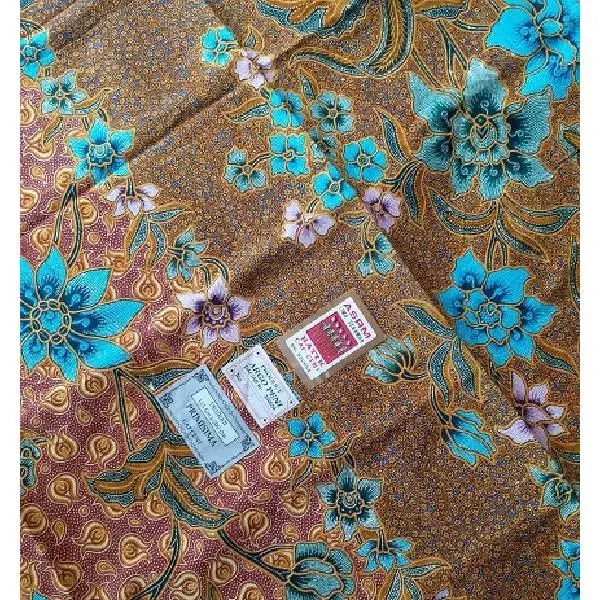 vintage kain Saroeng batik tulis lawas kuno  Tjap Cent dengan motif bu