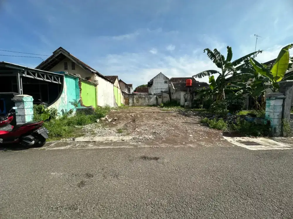 Tanah strategis dekat ke Malioboro di Patangpuluhan Wirobrajan Yogya