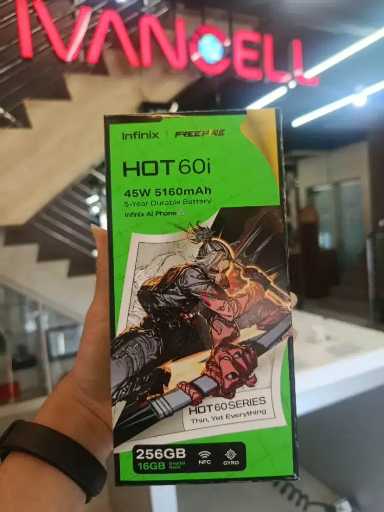 INFINIX HOT 60I 8/256 MURAH MERIAH GARANSI RESMI