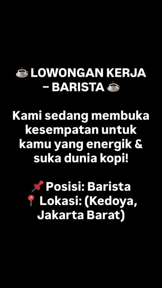 DICARI BARISTA & CLEANING SERVICE