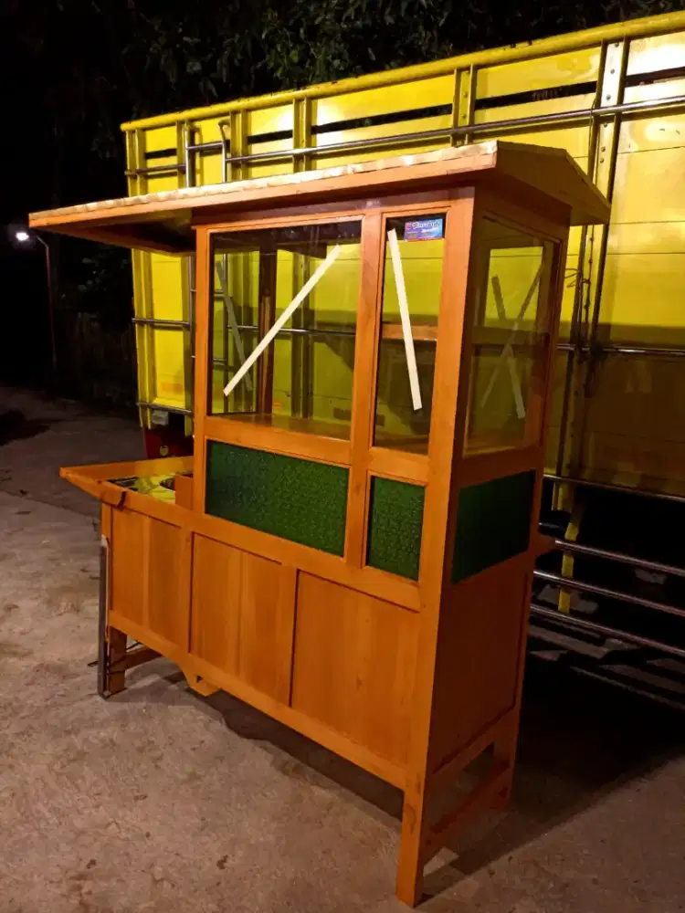 Gerobak Angkringan Bakso Mie Ayam PeceL Bubur Sate Martabak Ronde dlL