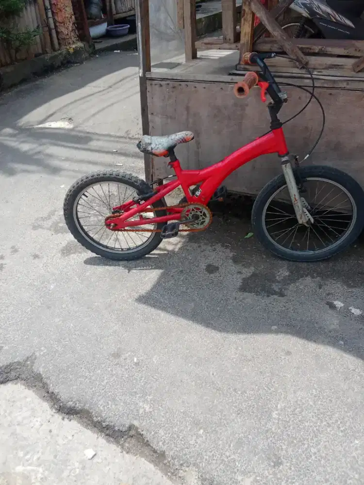 sepeda bmx uk 16 sd sampai smp siap gowes