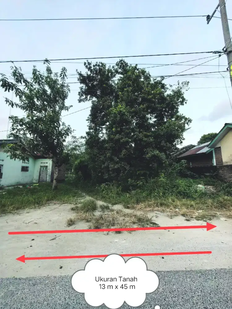 Jual Tanah Murah Tanah Impian Pinggir Jalan (BU)