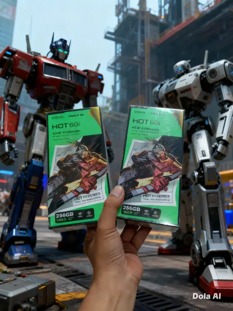 Fast respon wa Infinix Hot 60i NFC 6+6/128 Garansi resmi 1thn