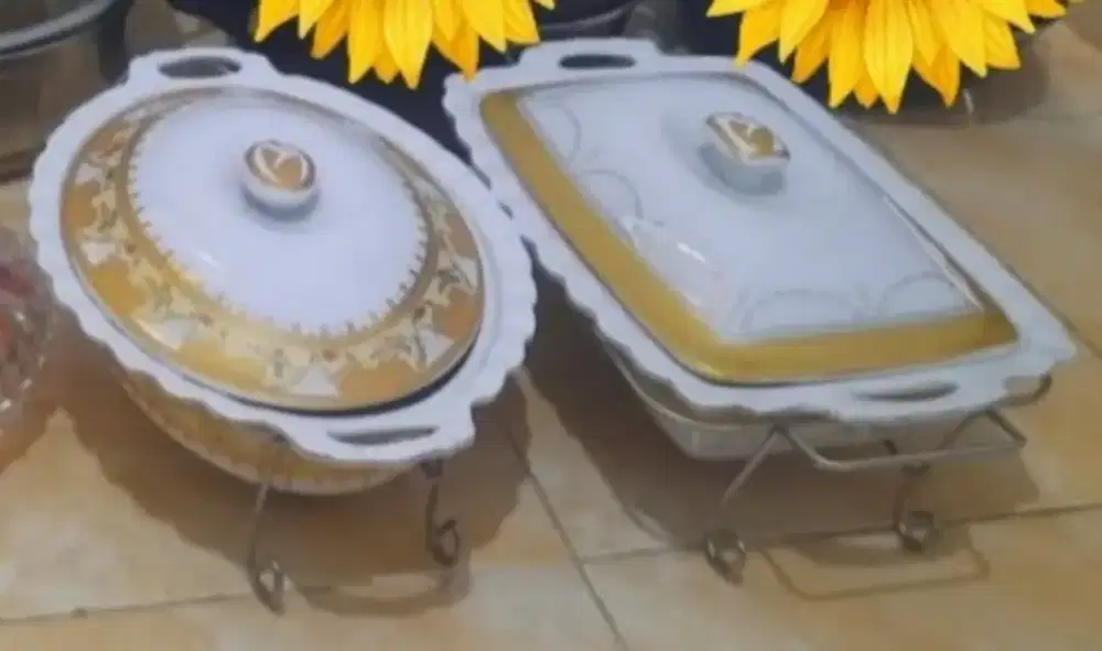 Dijual cepat 2 tempat prasmanan merk vicenza