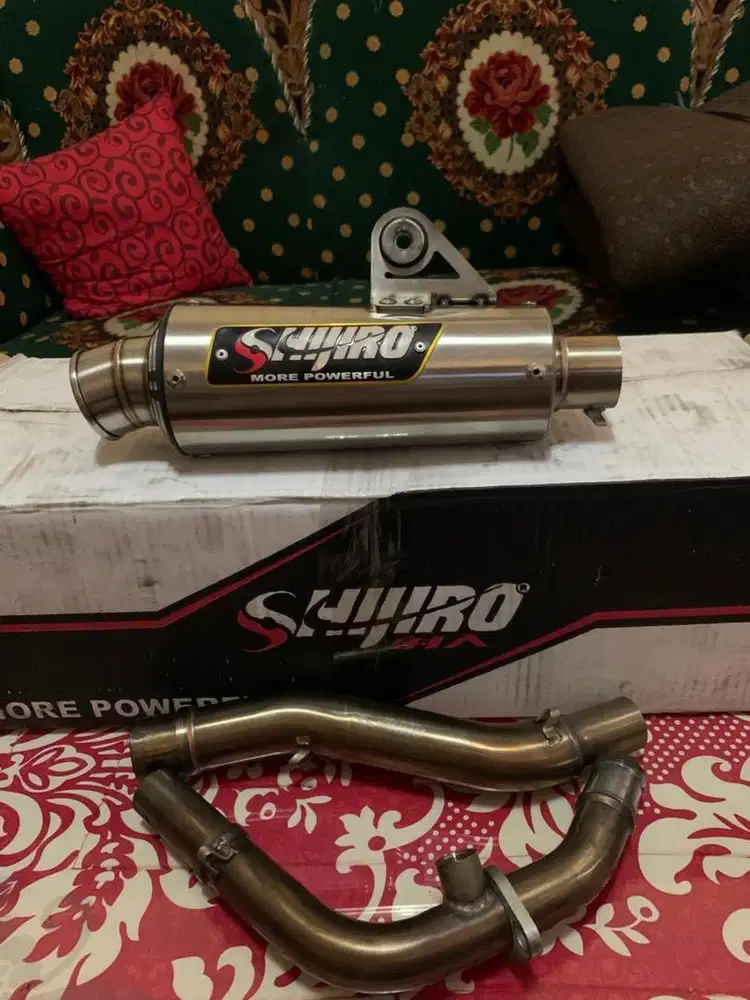KNALPOT SHIJIRO M3 VESPA MATIC SPRINT/PRIMAVERA