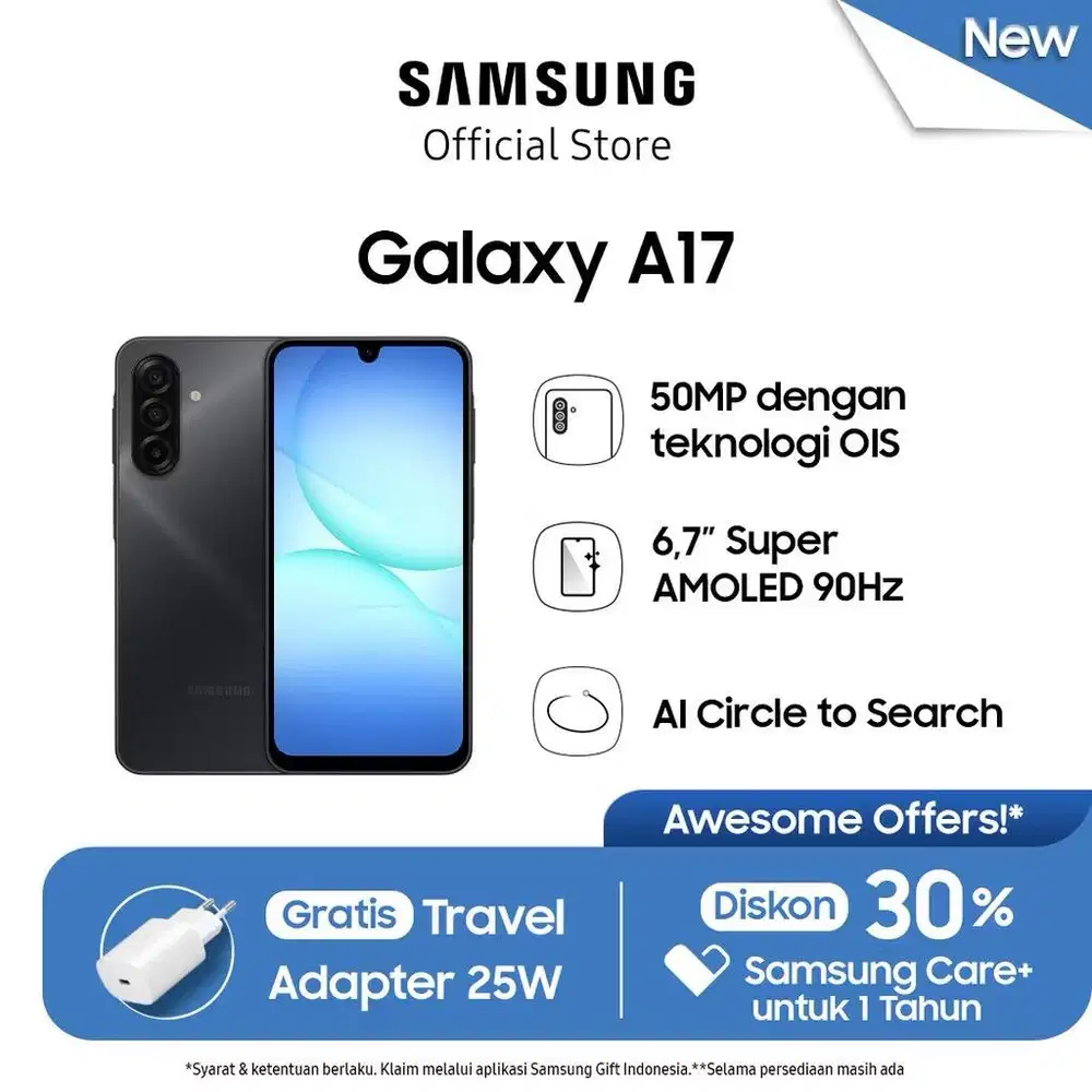 Samsung A17 8/128GB NEW