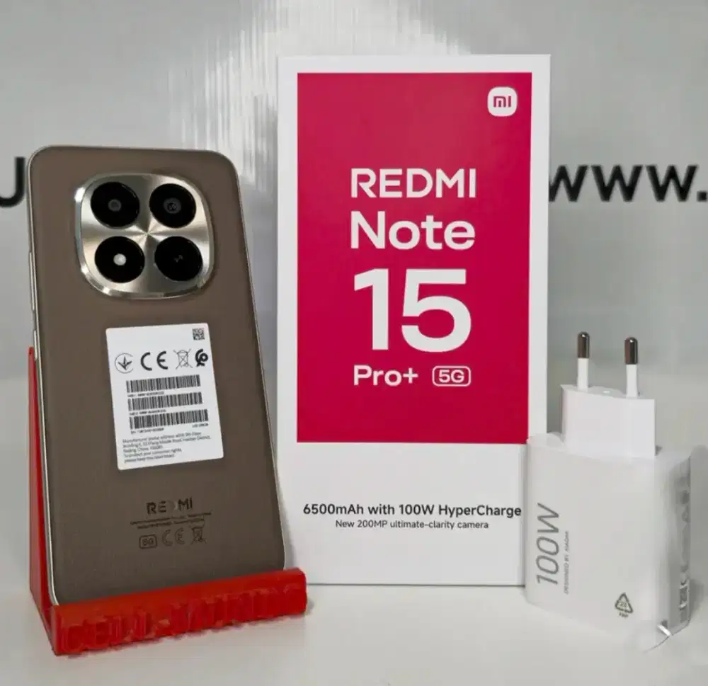 PRE-ORDER REDMI NOTE 15 PRO+5G GARANSI RESMI FREE BUDS 6 PLAY
