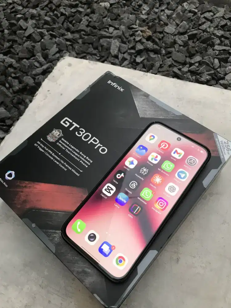 Infinix GT 30 Pro HP Gaming Special Box 8/256GB Muluss Pol