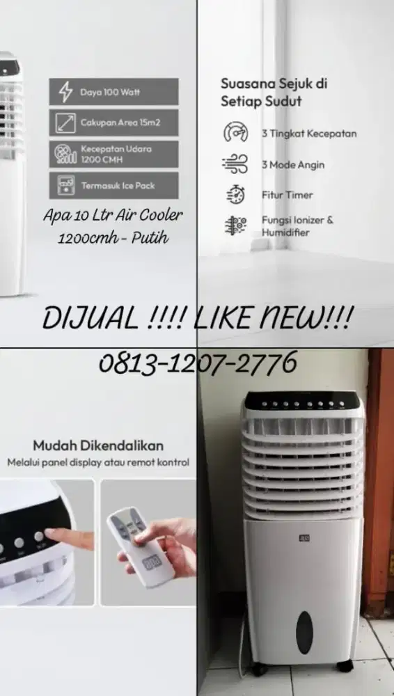 Air cooler masih like new