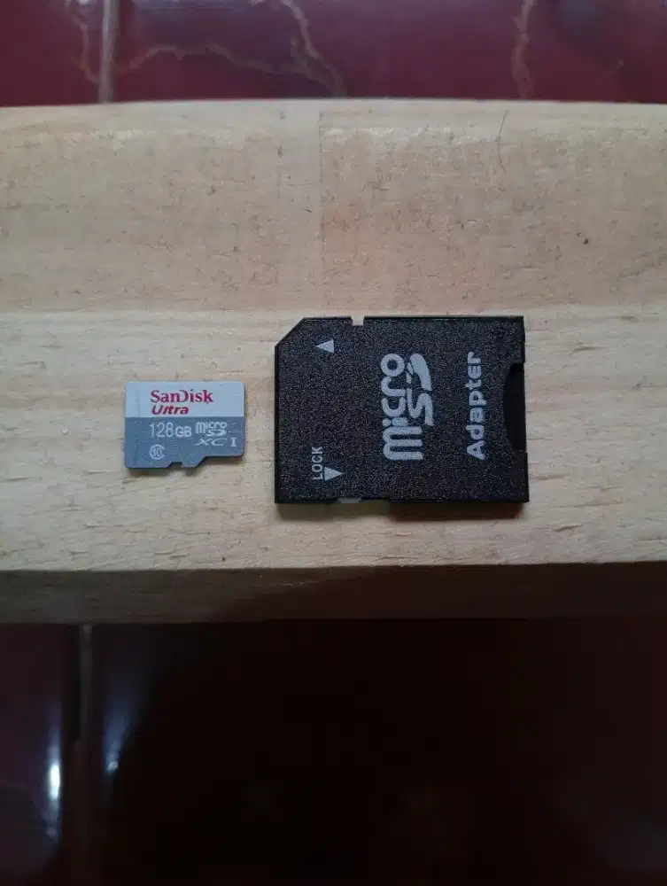 Memory card 128gb/mmc adapter