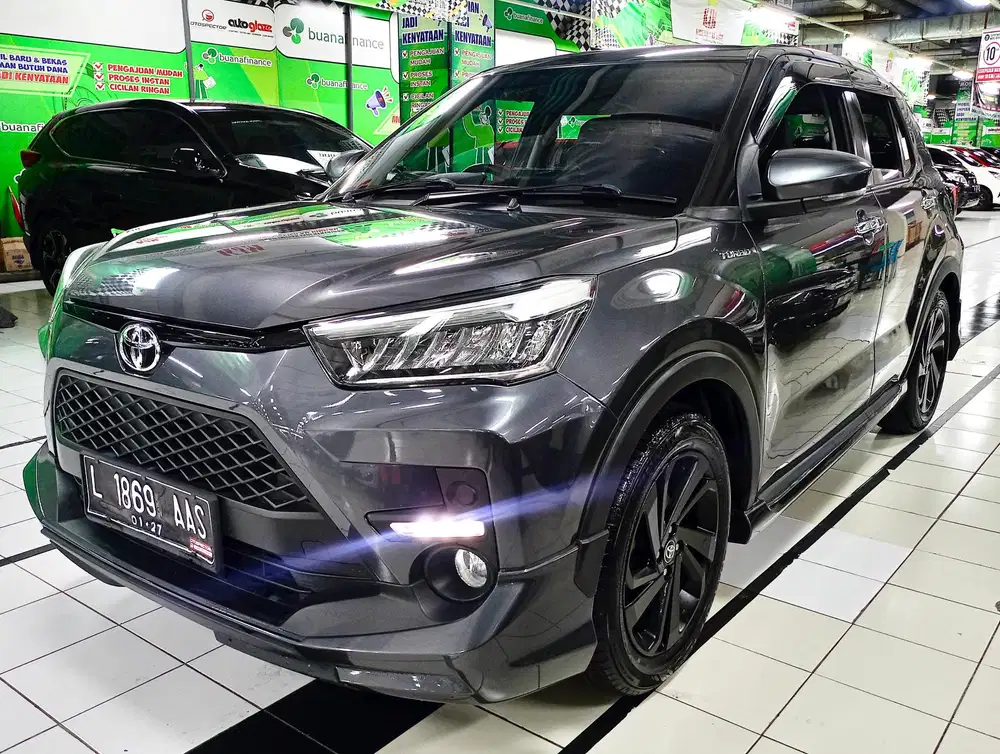 Toyota Raize GR Sport 1.0 Turbo Abu-Abu One Tone 2021 Matic / AT BOSS!