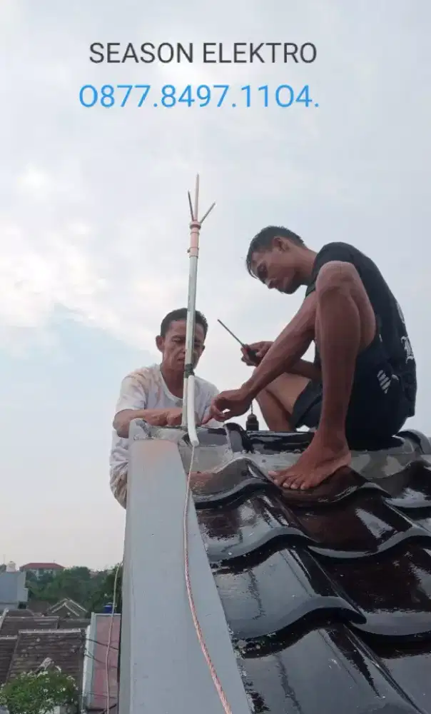 Ahli Pasang Penangkal Petir Konvensional
